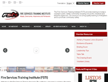 Tablet Screenshot of cafsti.org